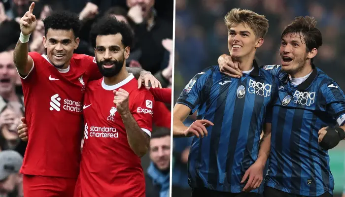 2 cầu thủ Liverpool và 2 cầu thủ Atalanta