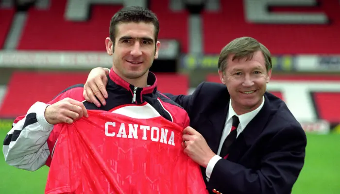 cantona và sir alex