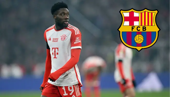 Alphonso Davies Barcelona