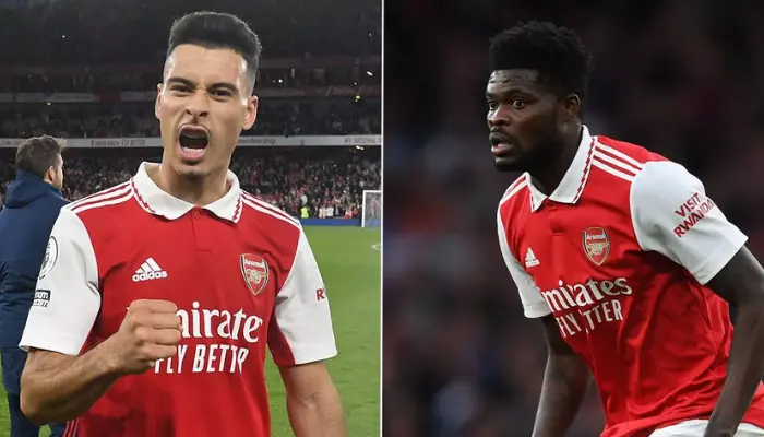 Arsenal chào đón sự trở lại của Thomas Partey và Gabriel Martinelli