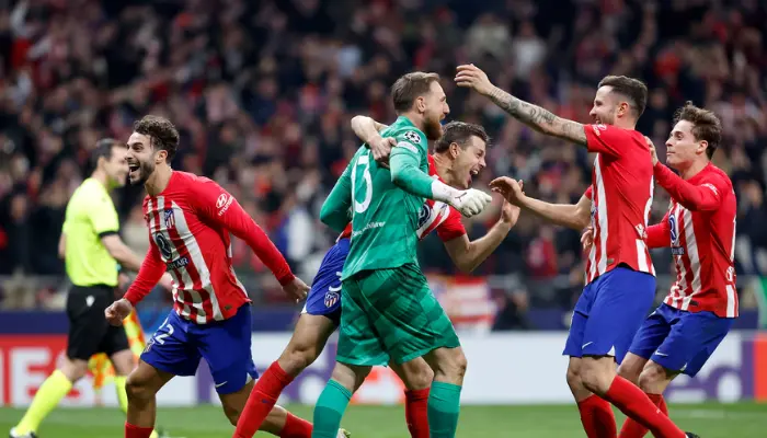 Atletico Madrid giành chiến thắng