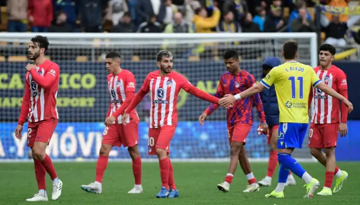 Atletico Madrid vs Cadiz