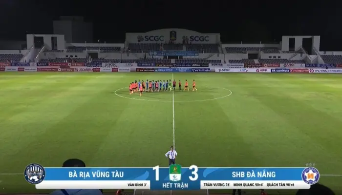 Ba Ria-Vung Tau vs SHB Da Nang