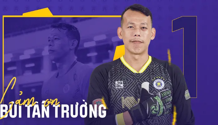 Bui Tan Truong chia tay Ha Noi FC