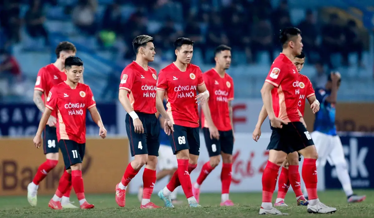 CLB CAHN đang trải qua chuỗi 4 trận thua liên tiếp tại V.League