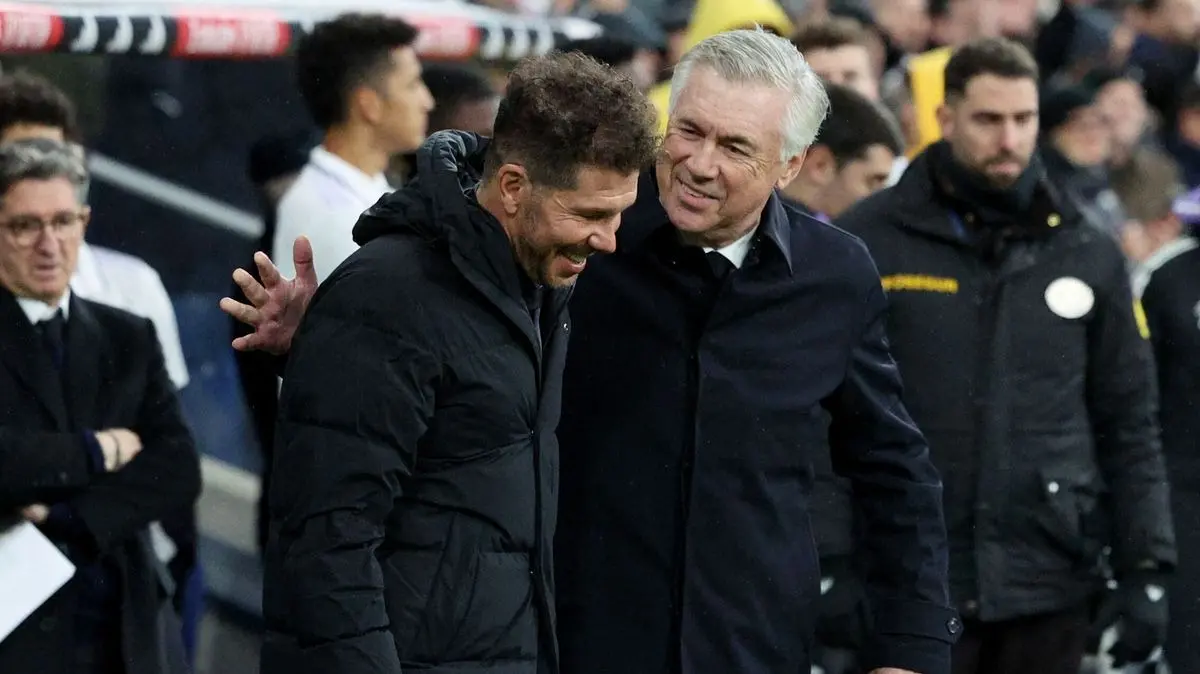 Carlo Ancelotti Diego Simeone