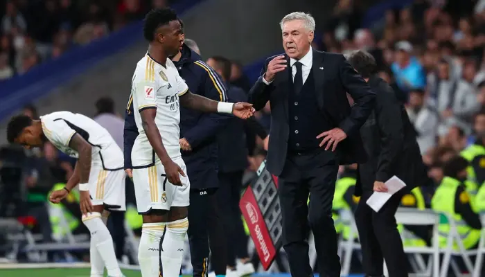 Carlo Ancelotti Vinicius Jr