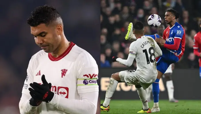 Casemiro bị chỉ trích sau màn trình diễn thảm họa trước Crystal Palace