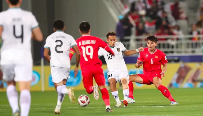 doi tuyen viet nam vs doi tuyen indonesia