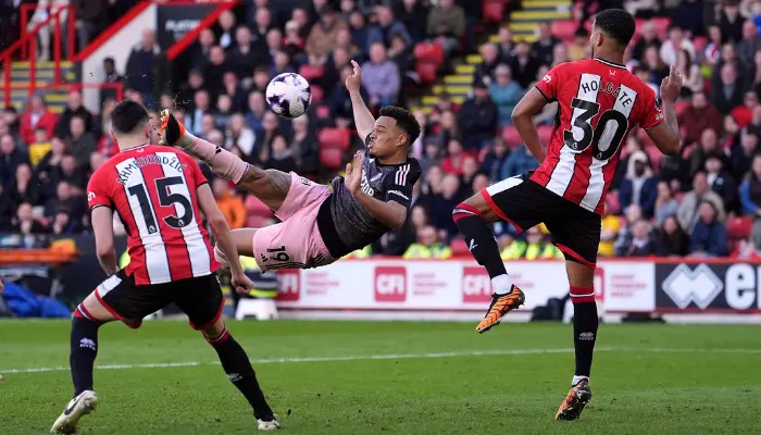 Fulham thoát thua trong trận đấu với Sheffield United