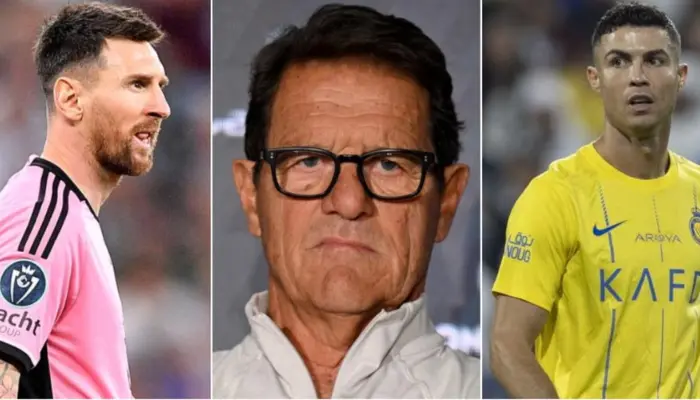 HLV Fabio Capello khẳng định Ronaldo không thiên tài như Messi