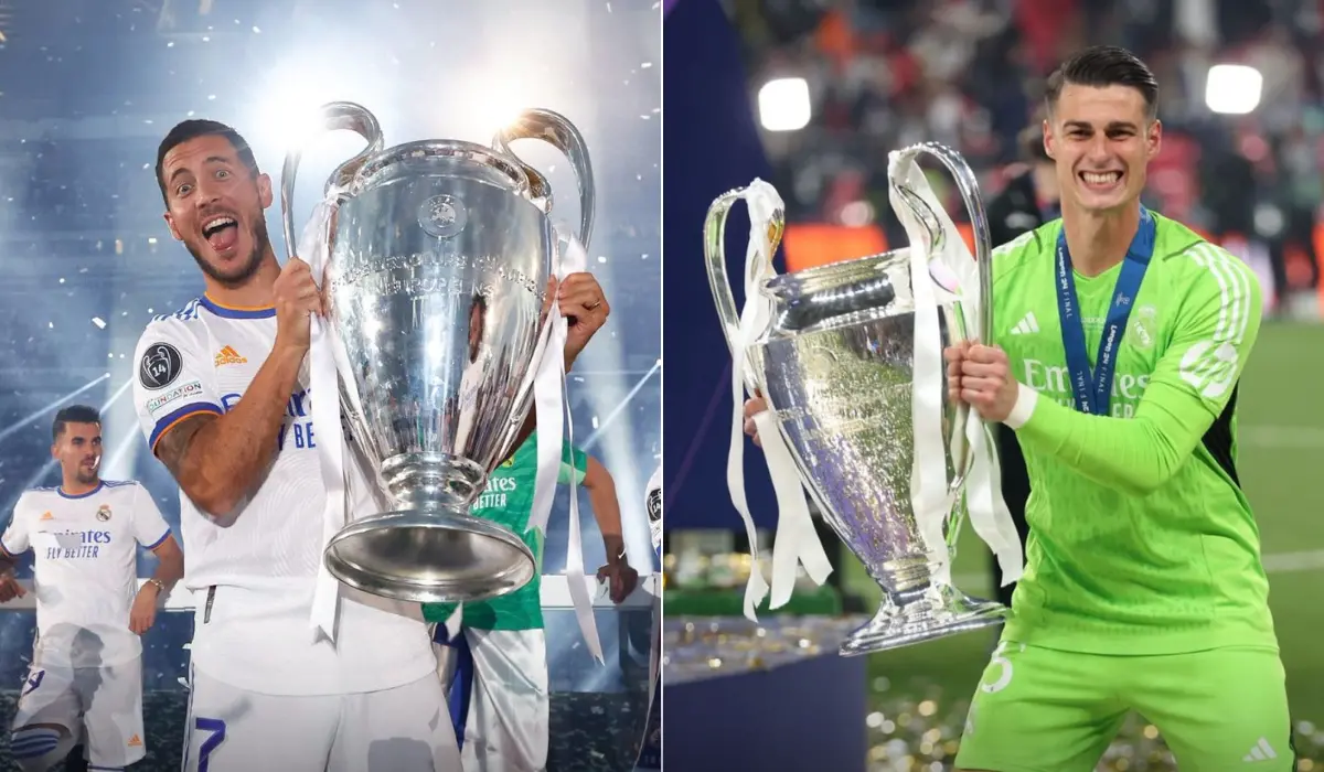 Hazard và Kepa mang về số tiền 13 triệu bảng cho Chelsea, nhờ việc Real Madrid vô địch Champions League