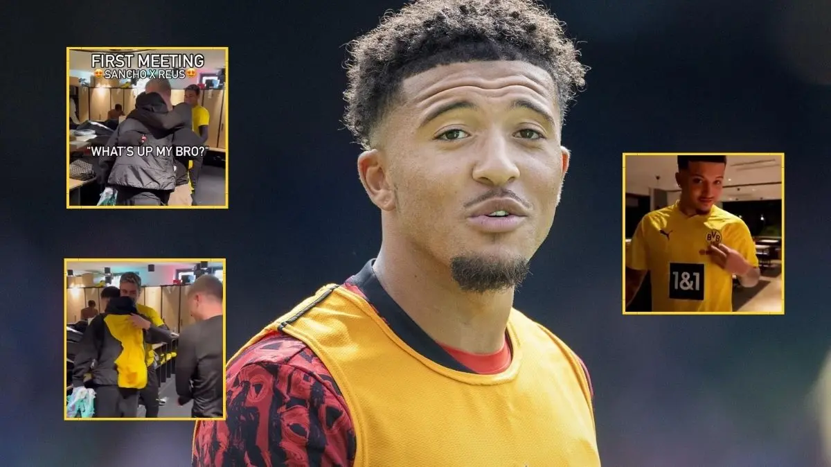 Sancho tiếp tục khiến fan Man United 'nóng mặt' với hành động dành cho Borussia Dortmund