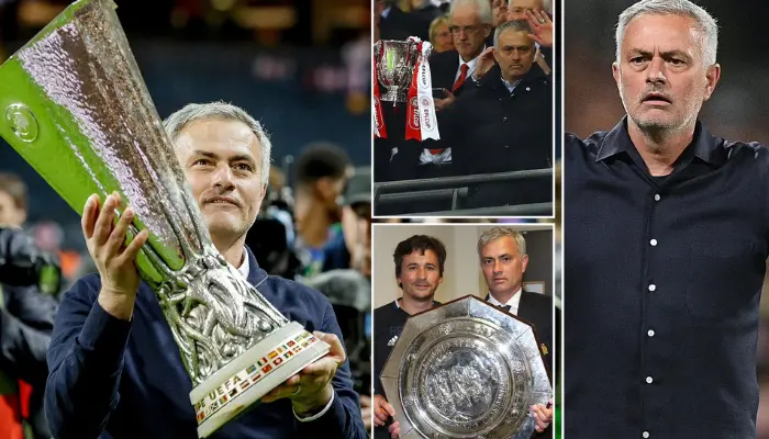 Jose Mourinho giành cú ăn ba cùng Man Utd