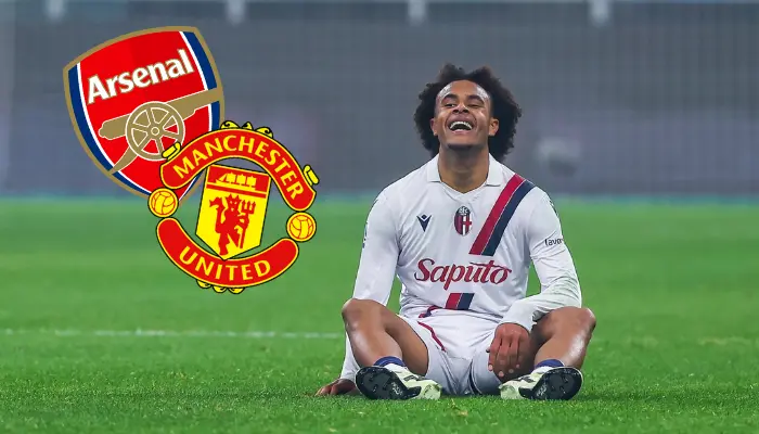 Joshua Zirkzee Arsenal Manchester United