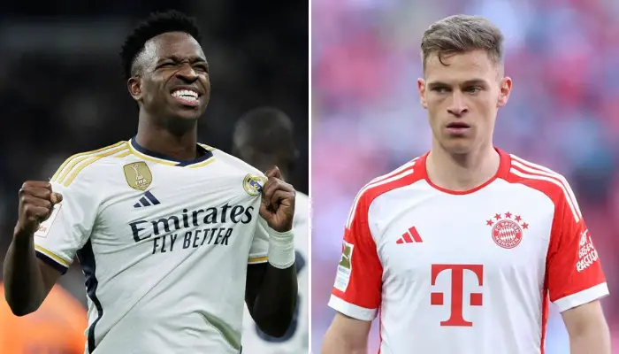 Kimmich thừa nhận không may khi phải đối đầu Vinicius