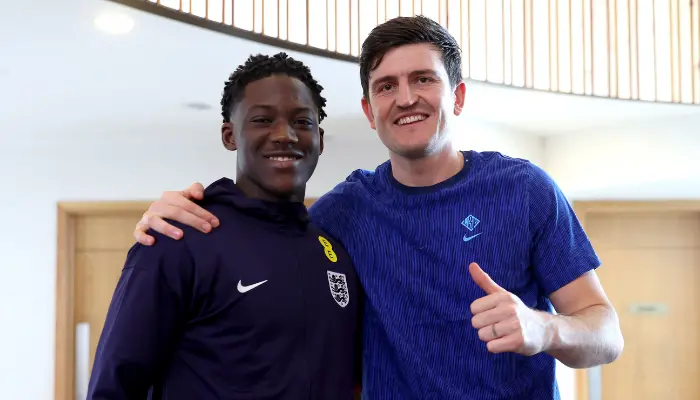 Kobbie Mainoo Harry Maguire