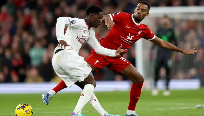 Kobbie Mainoo vs Liverpool