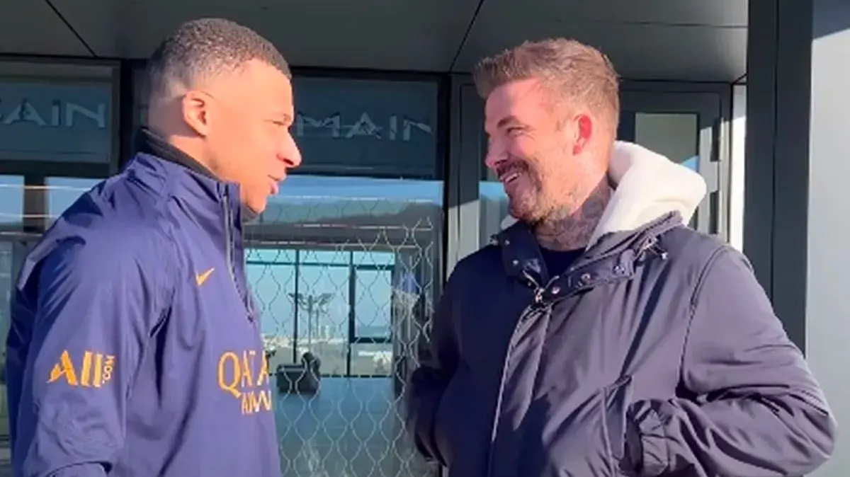 Kylian Mbappe David Beckham