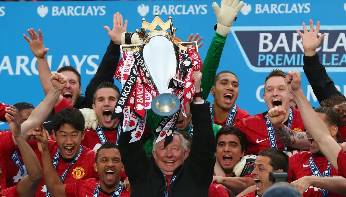 Man United dưới thời Sir Alex giành đến 13 chức vô địch Premier League