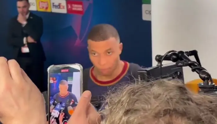 Mbappe khó chịu ra mặt khi nhận được câu hỏi nhạy cảm từ phóng viên