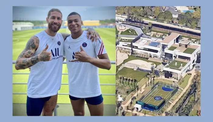 Mbappe mua lại nhà của đồng đội cũ Sergio Ramos