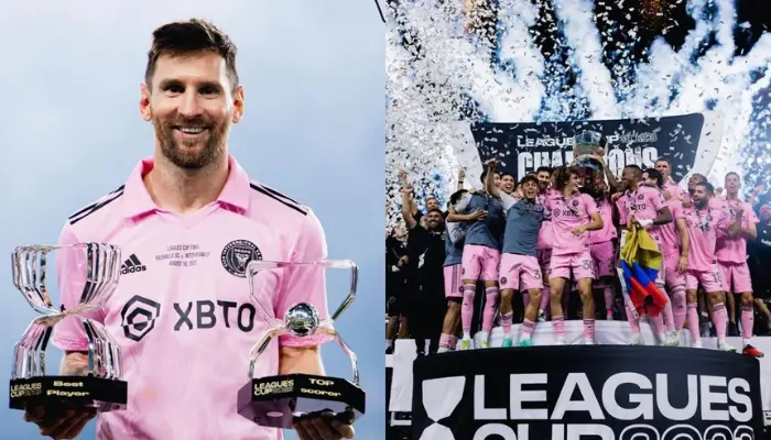 Messi vô địch Leagues Cup chỉ sau 1 tháng gia nhập Inter Miami