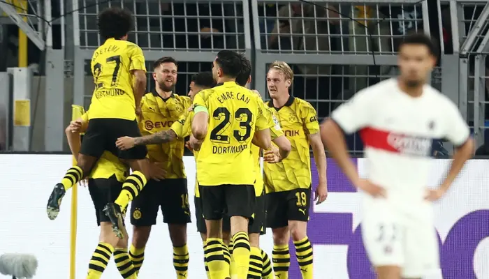 PSG để thua Dortmund 0-1 ở trận bán kết lượt đi Champions League