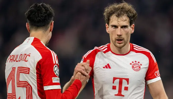 Pavlovic thay thế Goretzka