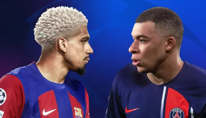 Ronald Araujo vs Kylian Mbappe