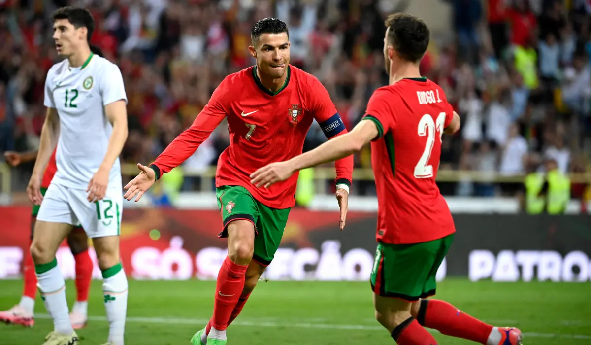 Ronaldo ghi 10 bàn thắng sau 10 trận đấu tại vòng loại Euro 2024