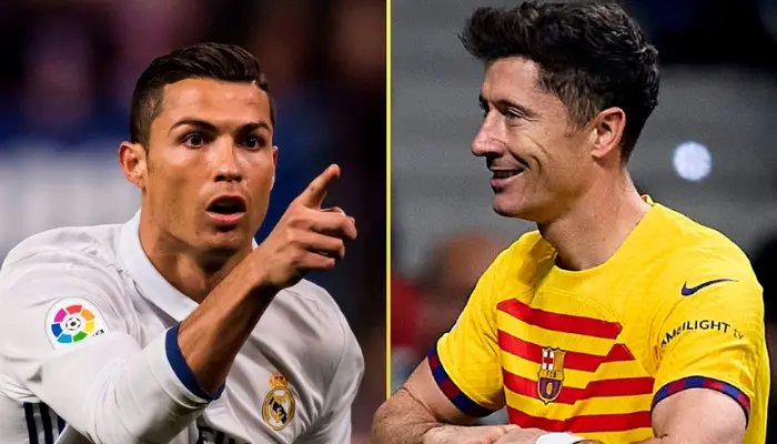 Ronaldo vs Lewandowski