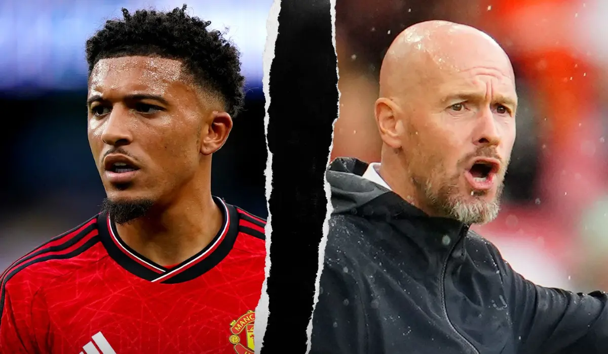 Sancho và Ten Hag vẫn chưa thể làm lành kể từ mâu thuẫn đầu mùa giải 2023/24