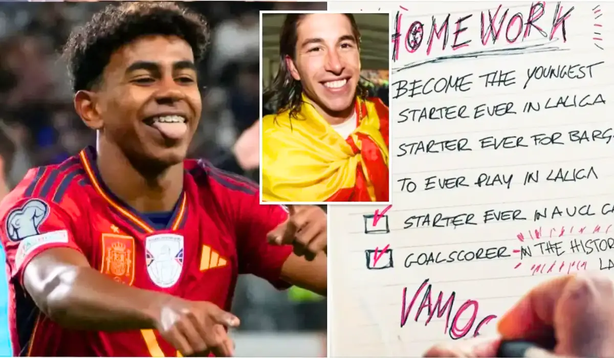 Lamine Yamal ăn mừng danh hiệu mới tại Euro 2024 - điều Ramos chỉ làm được ở tuổi 28