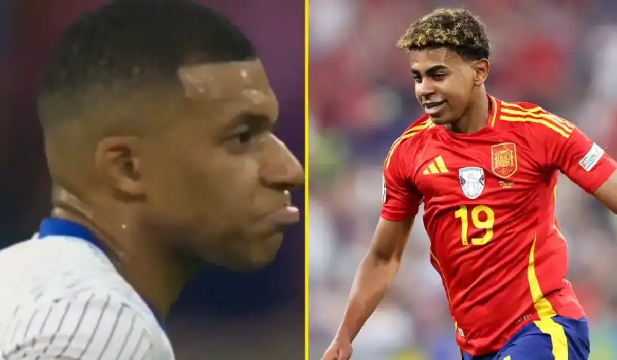 Mbappe và Yamal.