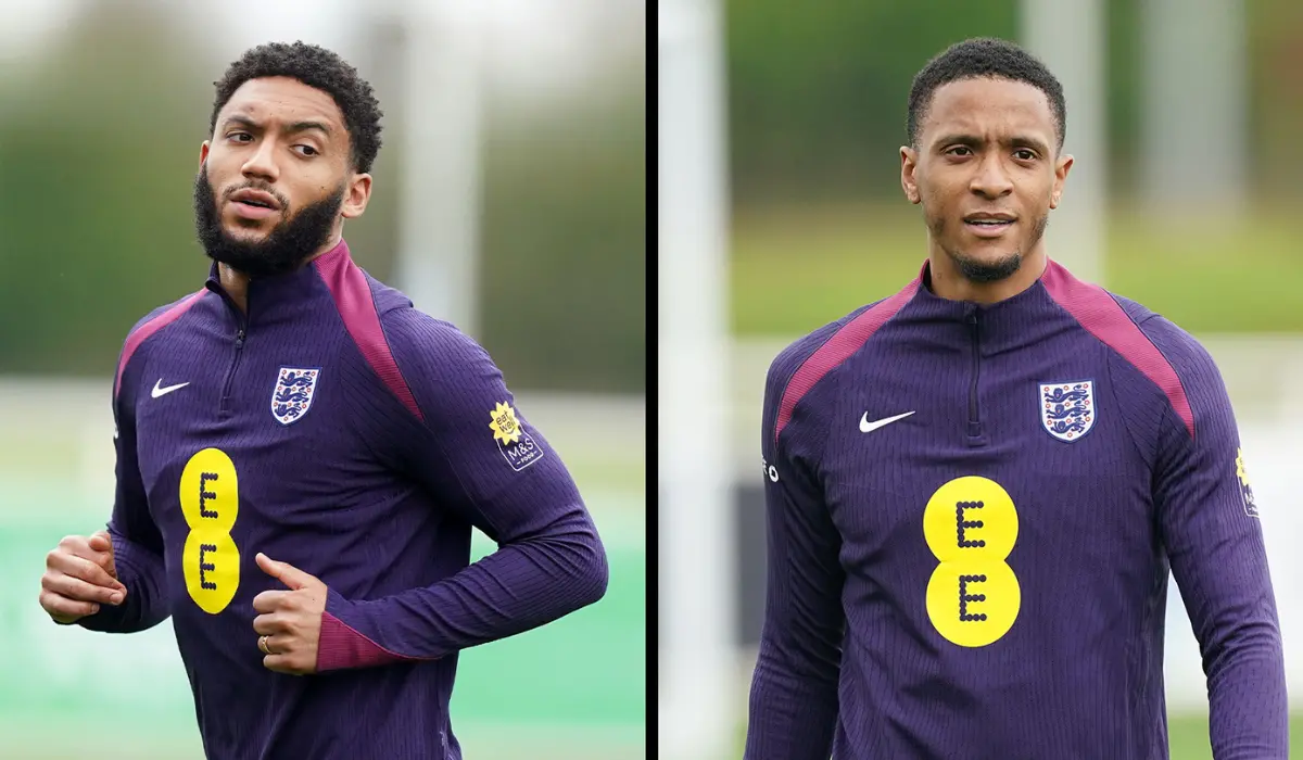 Joe Gomez and Ezri Konsa.