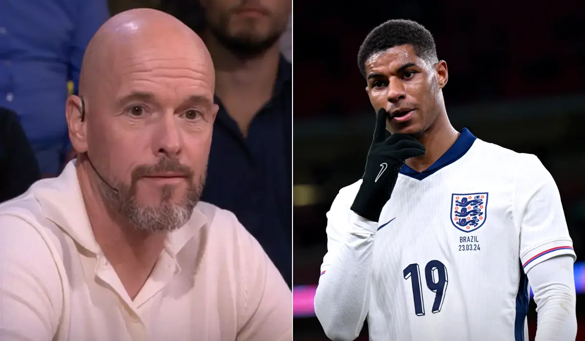 Ten Hag không ngạc nhiên khi Rashford bị loại khỏi tuyển Anh