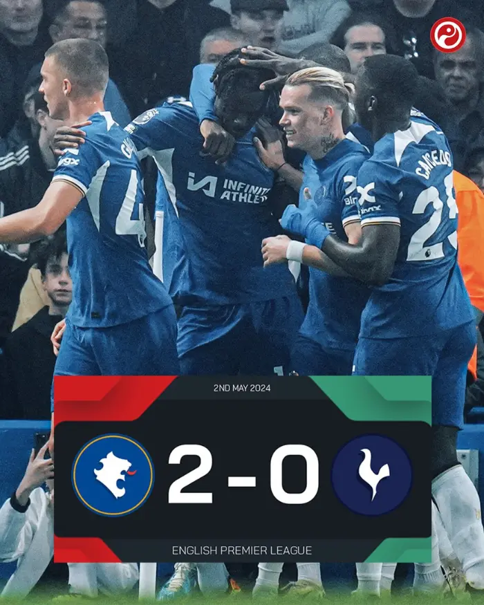 Chelsea phá kỷ lục bất bại trước Tottenham trên sân nhà.