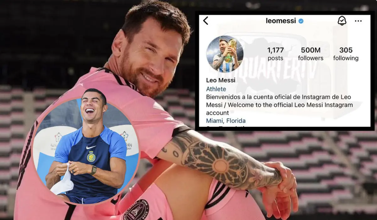 Đạt mốc 500 triệu người theo dõi trên Instagram, Messi vẫn kém xa 'đại kình địch' Ronaldo