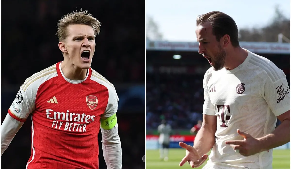 Martin Odegaard tuyên bố Arsenal 'không ngán' Harry Kane