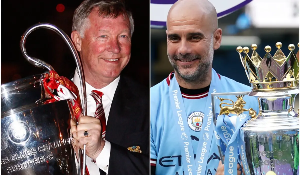 Man City của Pep Guardiola vĩ đại hơn Man United của Sir Alex Ferguson?