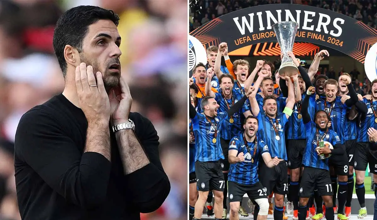 Arsenal 'gặp nạn' sau chức vô địch Europa League của Atalanta