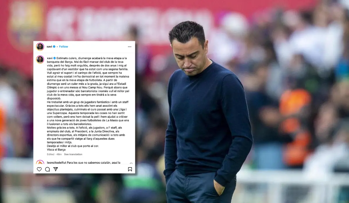 'Chưa bao giờ là dễ dàng' - Xavi gửi thông điệp sau khi chia tay Barca