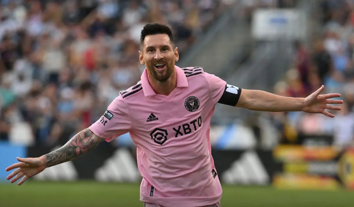 Messi đang hạnh phúc tại Inter Miami.