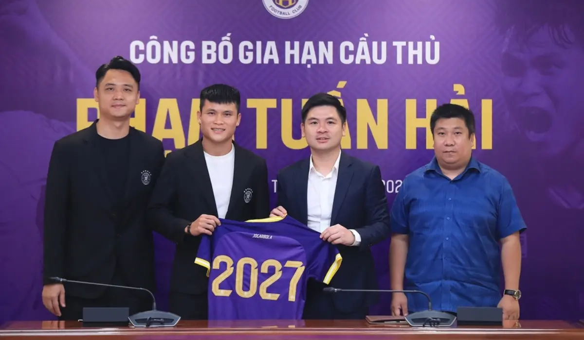 Lý do Hà Nội FC để Tuấn Hải xuất ngoại dù gia hạn hợp đồng thêm 3 năm?