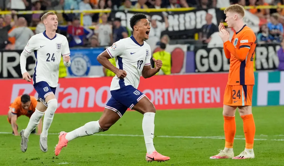 Ollie Watkins ghi bàn thắng quyết định đưa ĐT Anh vào chung kết Euro 2024.