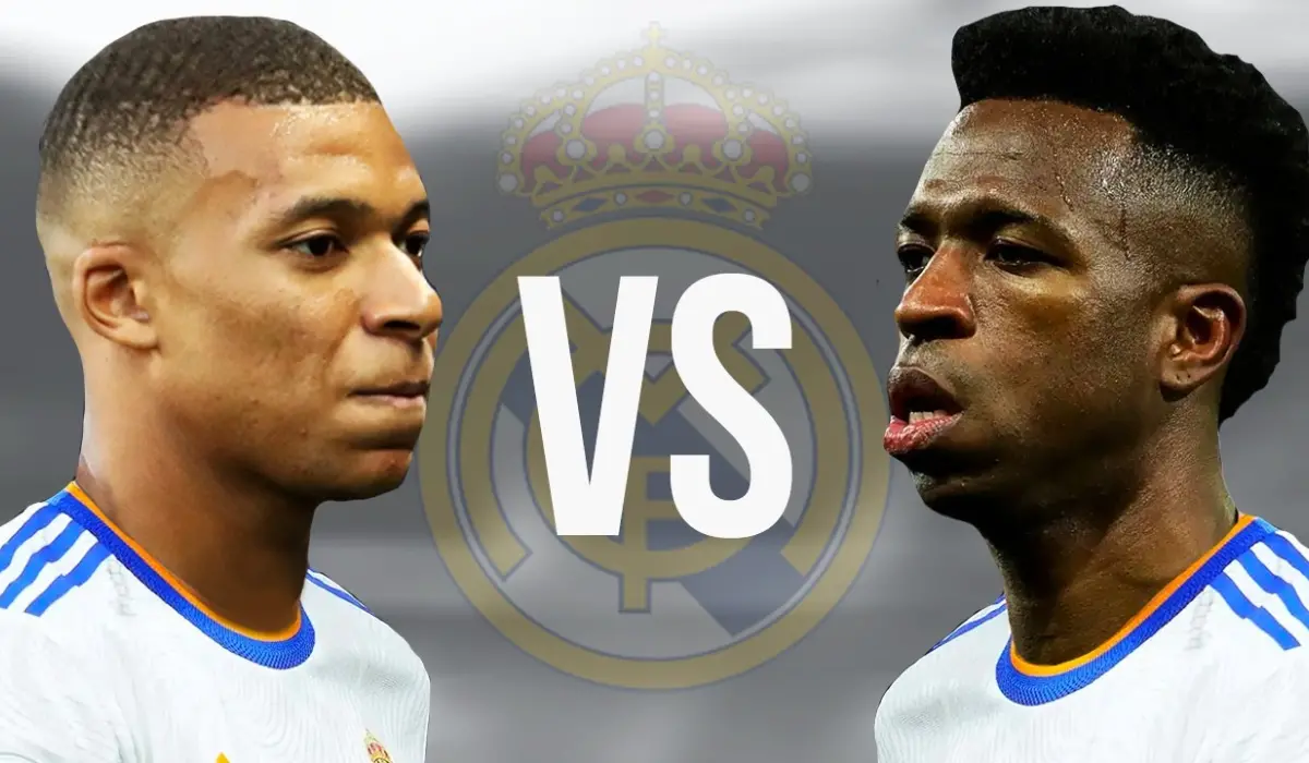 Cả Mbappe và Vinicius đều thích thi đấu ở vị trí cánh trái.