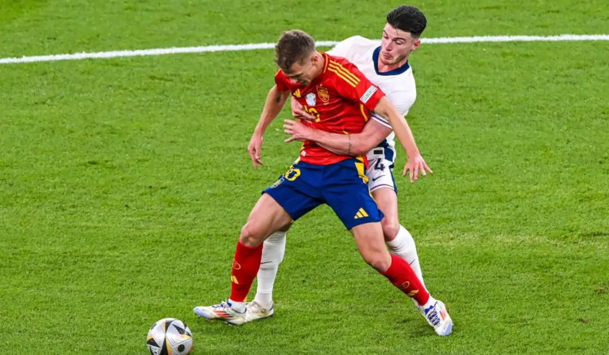 Dani Olmo vs Declan Rice