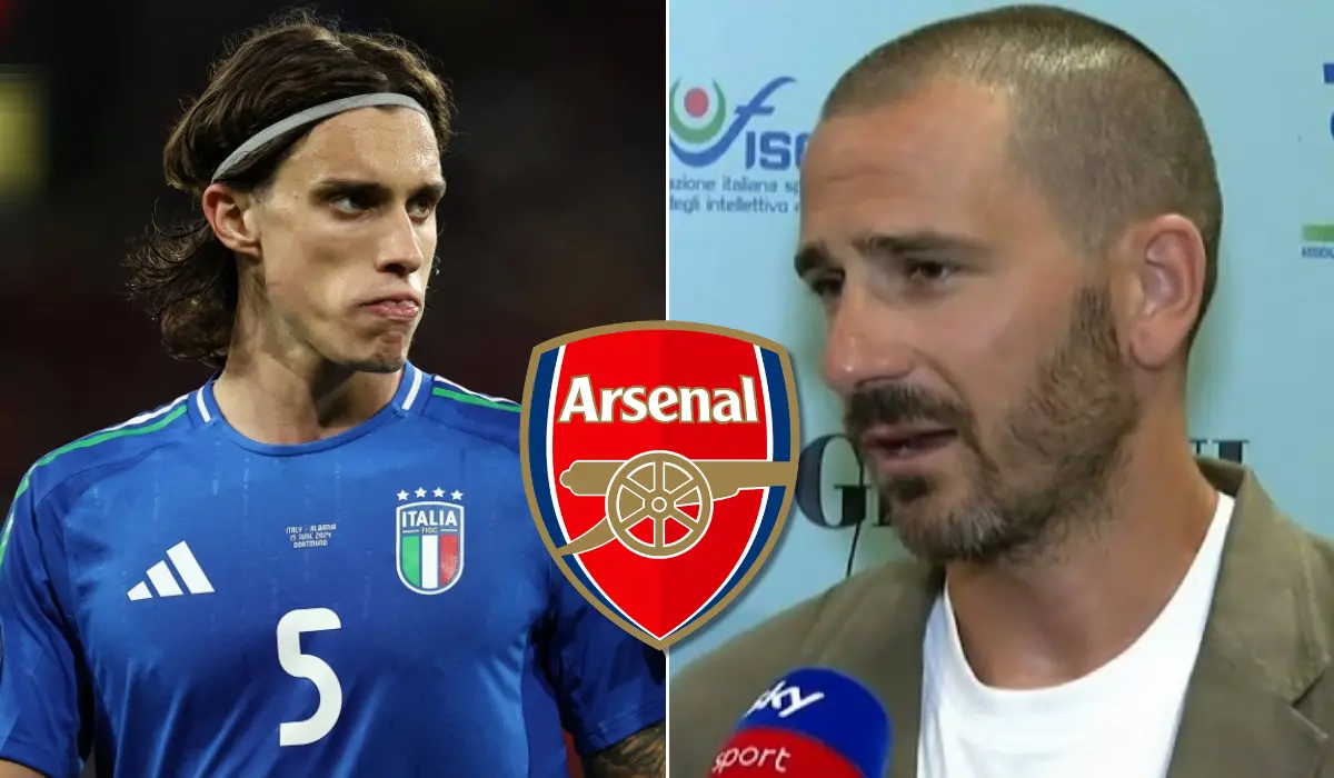 Cựu danh thủ Bonucci nhắn nhủ Arsenal về thương vụ Calafiori