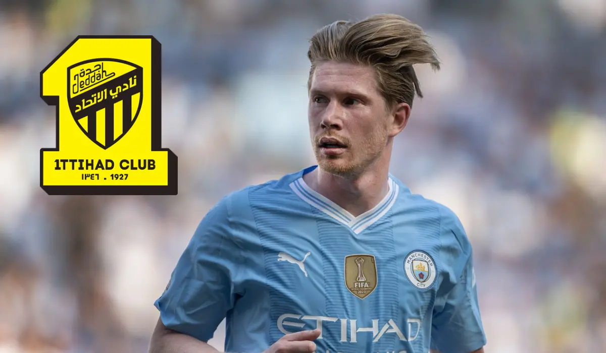 Kevin de Bruyne phủ nhận tin đồn chuyển đến Al-Ittihad.